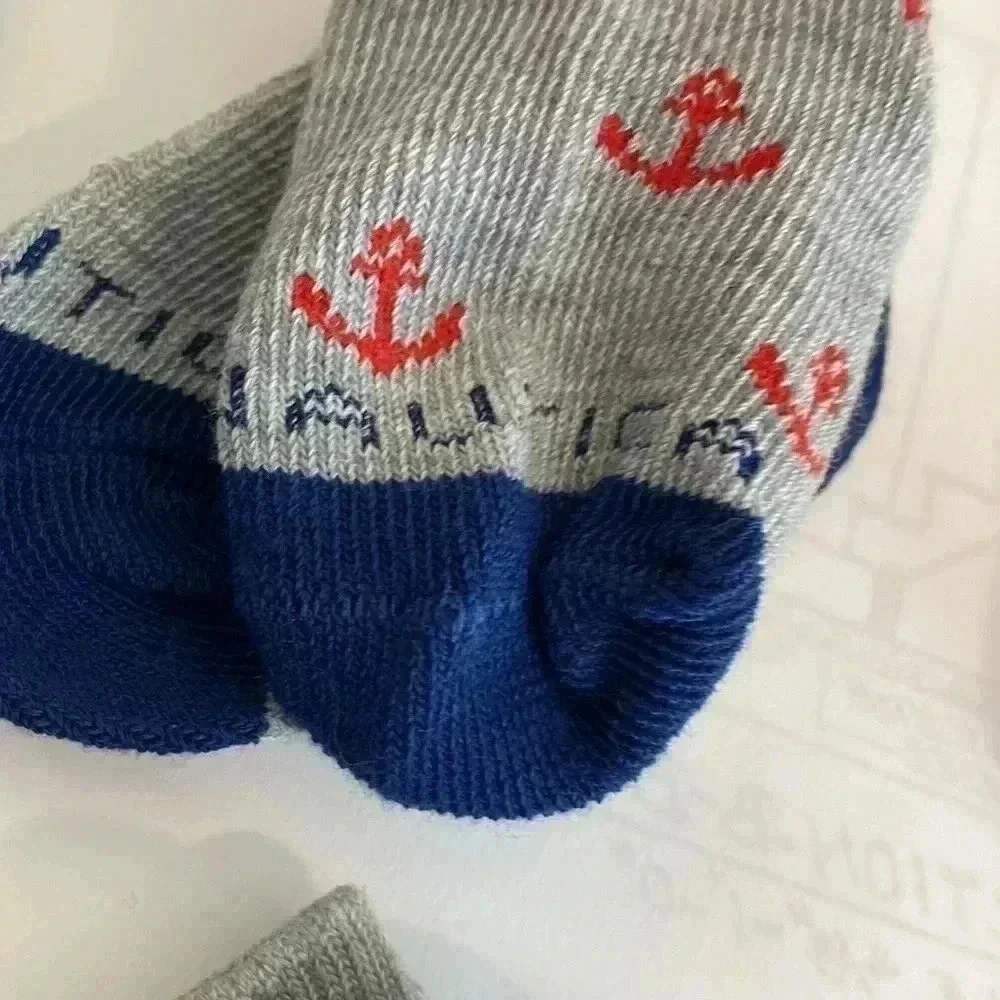 Nautica baby socks